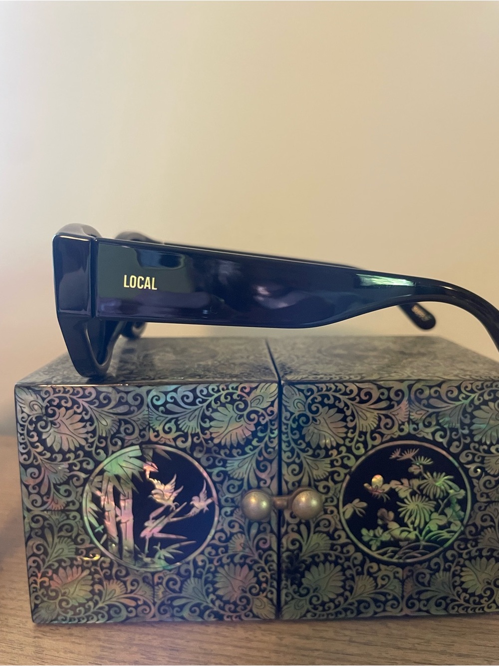 Black Cat-Eye Sunglasses